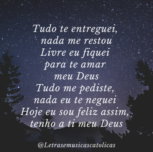 Quero transformar numa canção As juras de amor por ti meu Deus Entraste em minha vida sedutor Já não sei viver sem teu amor