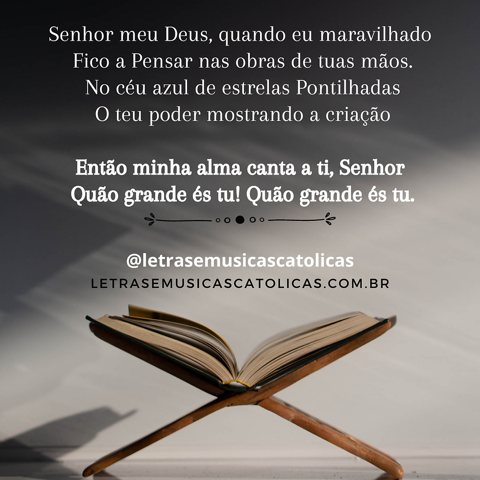 Quão grande és tú 