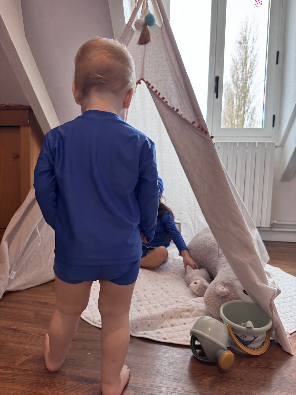 Miniature : Tee Shirt Maxime cobalt