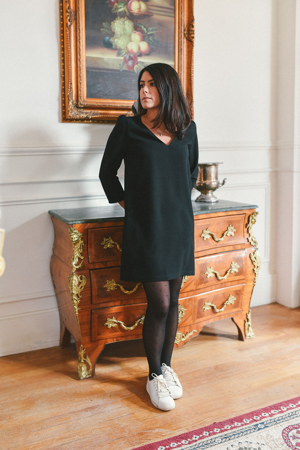 Miniature : Robe Gaia noire