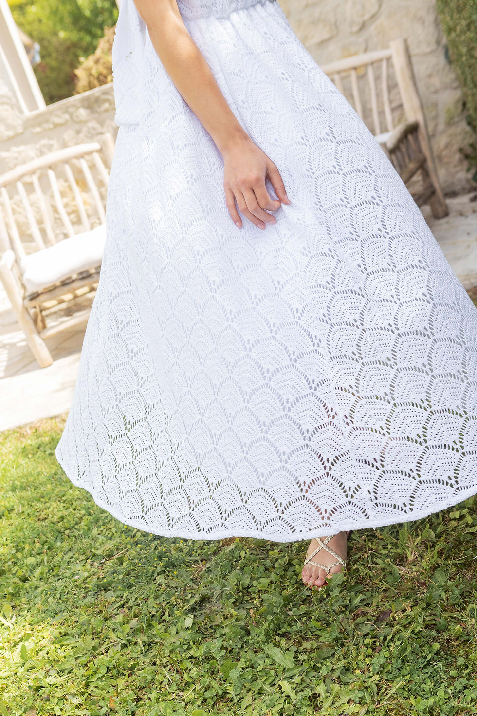 Miniature : Robe Orphee dentelle