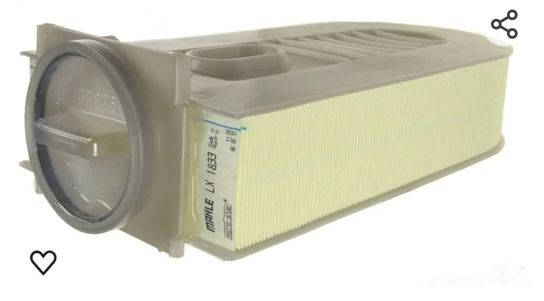 Mahle LX1833 Air Filter- 027067911278