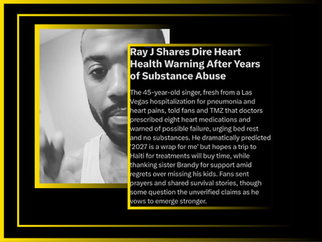 Numerical Symbology in Ray J's Health Revelation and the Spiritual Echoes of "One Wish"
