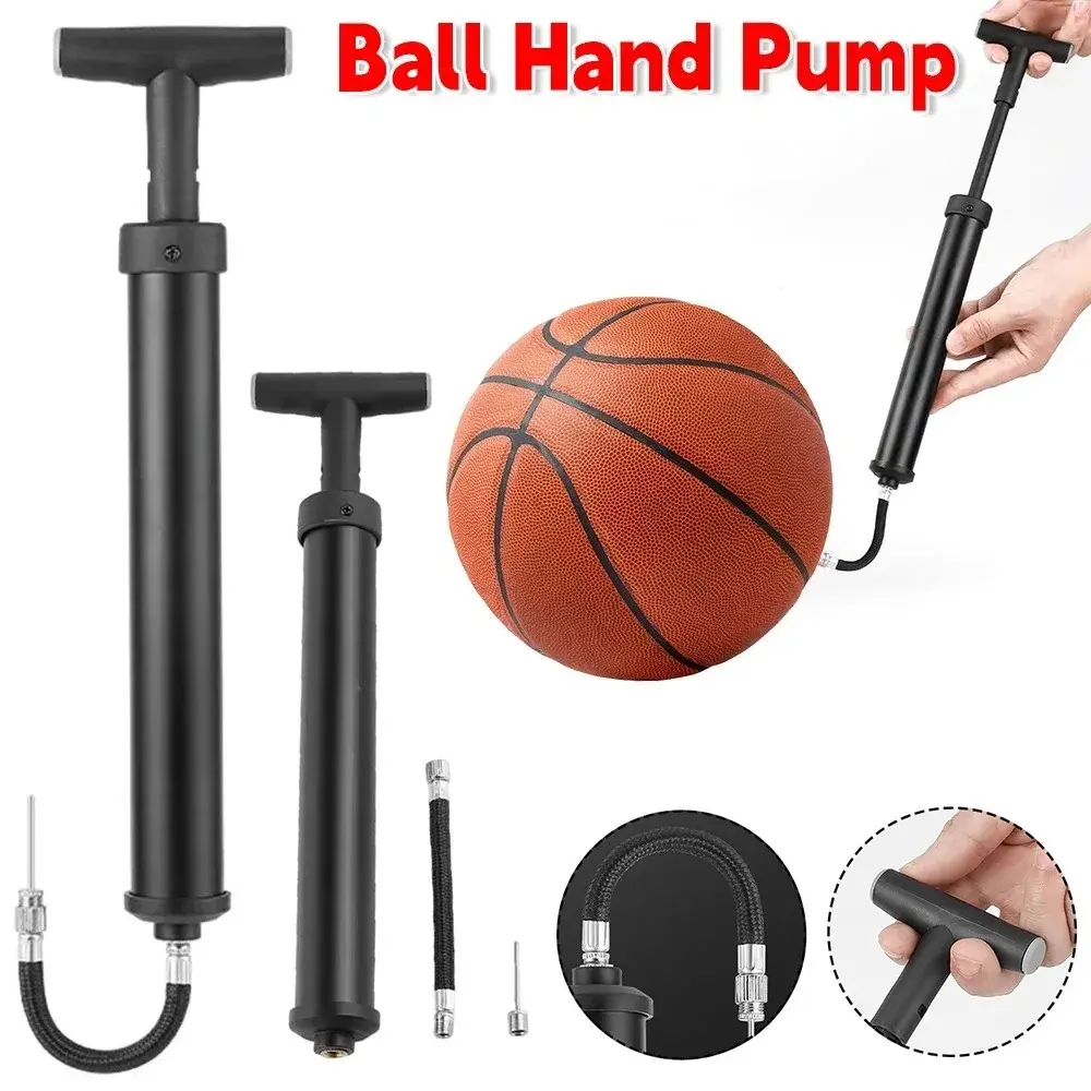 Bicycle Pump Ball Hand Air Pump Portable Soccer Pump Inflator Compact Basketball