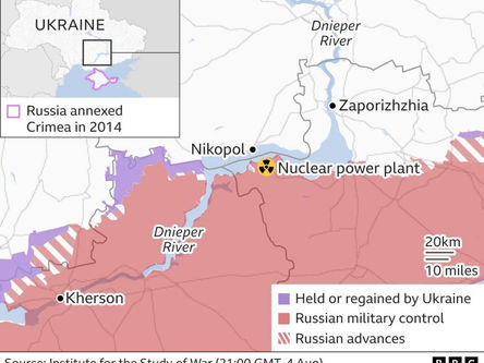 Ukraine-Russia war: Ukraine plans to target Russian troops at nuclear plant
