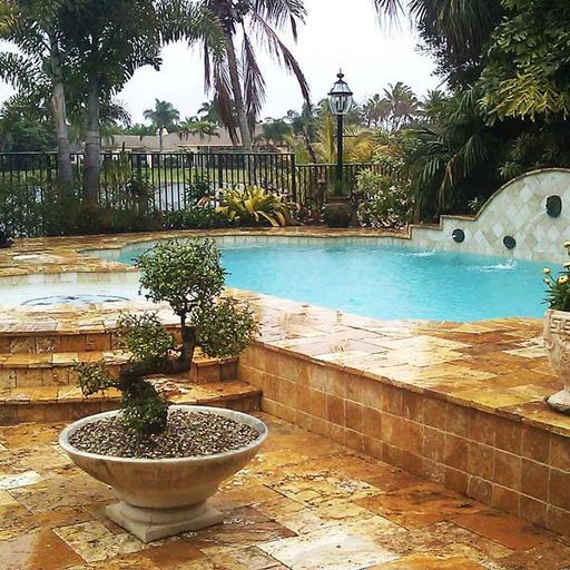 Outdoor Kitchen, Tanning Shelf, Infinity Edge, Landscaping