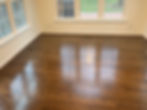Hardwood Floors sanded and stained on site