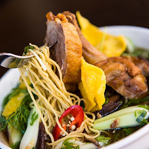N6. Roasted Duck Noodle Soup (Mi Vit Tiem)