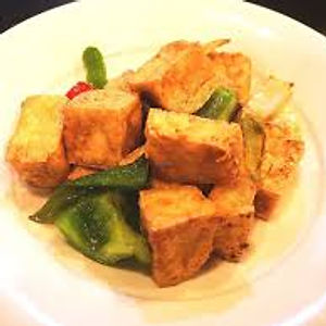 D4 Fried Tofu Plate