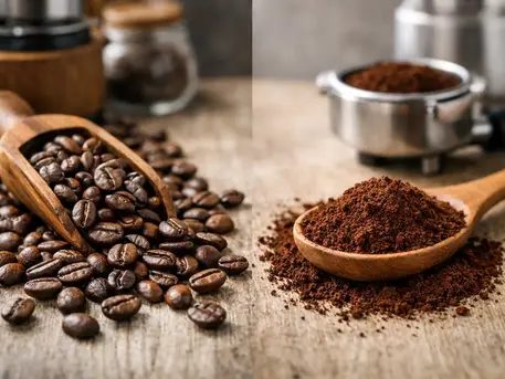 Grano entero vs café molido: ¿cuál te conviene?