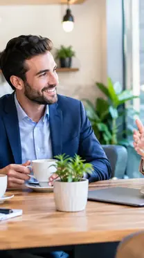 Cafés para reuniones que dejan buena impresión