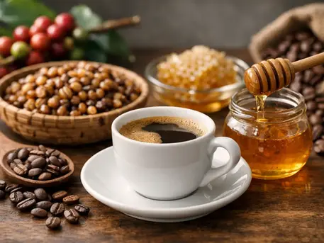 ¿Qué notas tiene un café honey?
