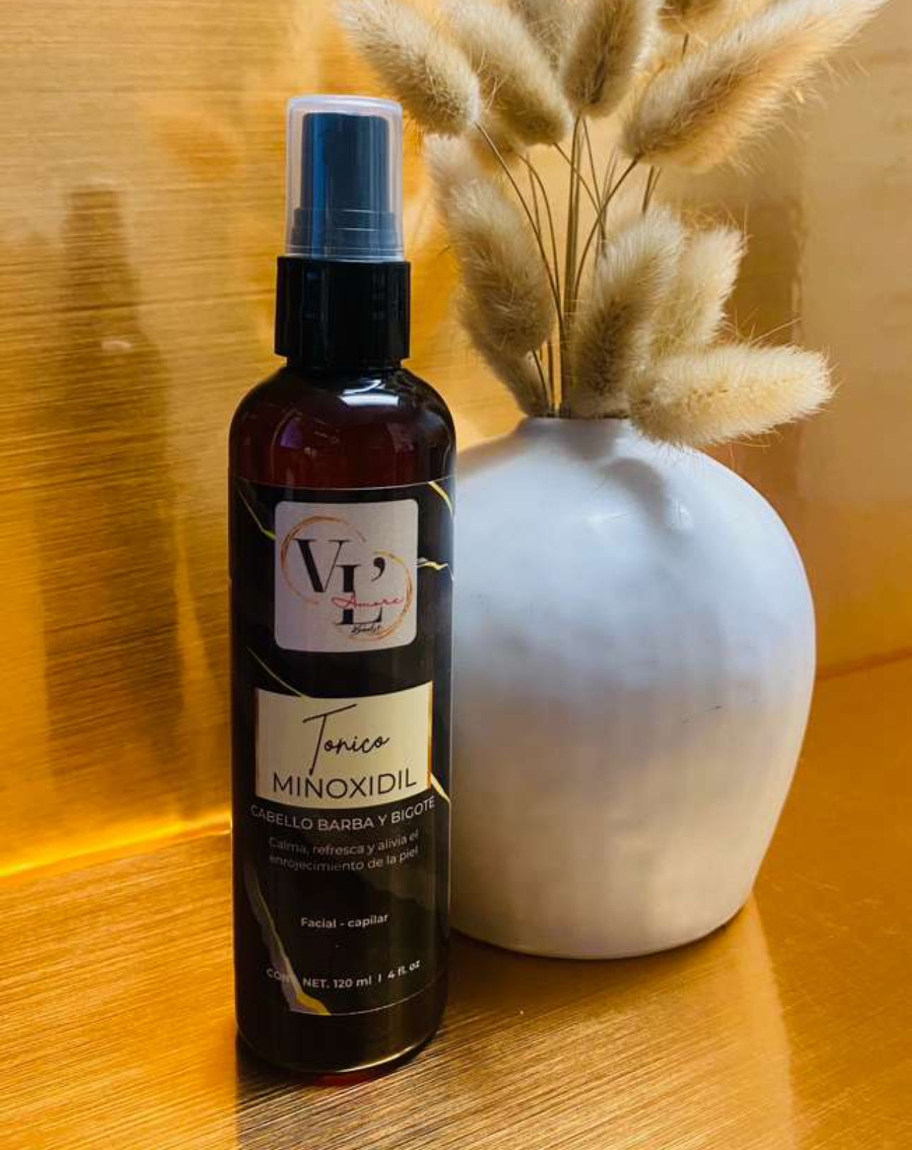 Minoxidil Tonic for Hair Beard /Tonico Minoxidil Cabello Barba