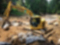 Excavator at a Construction Site
