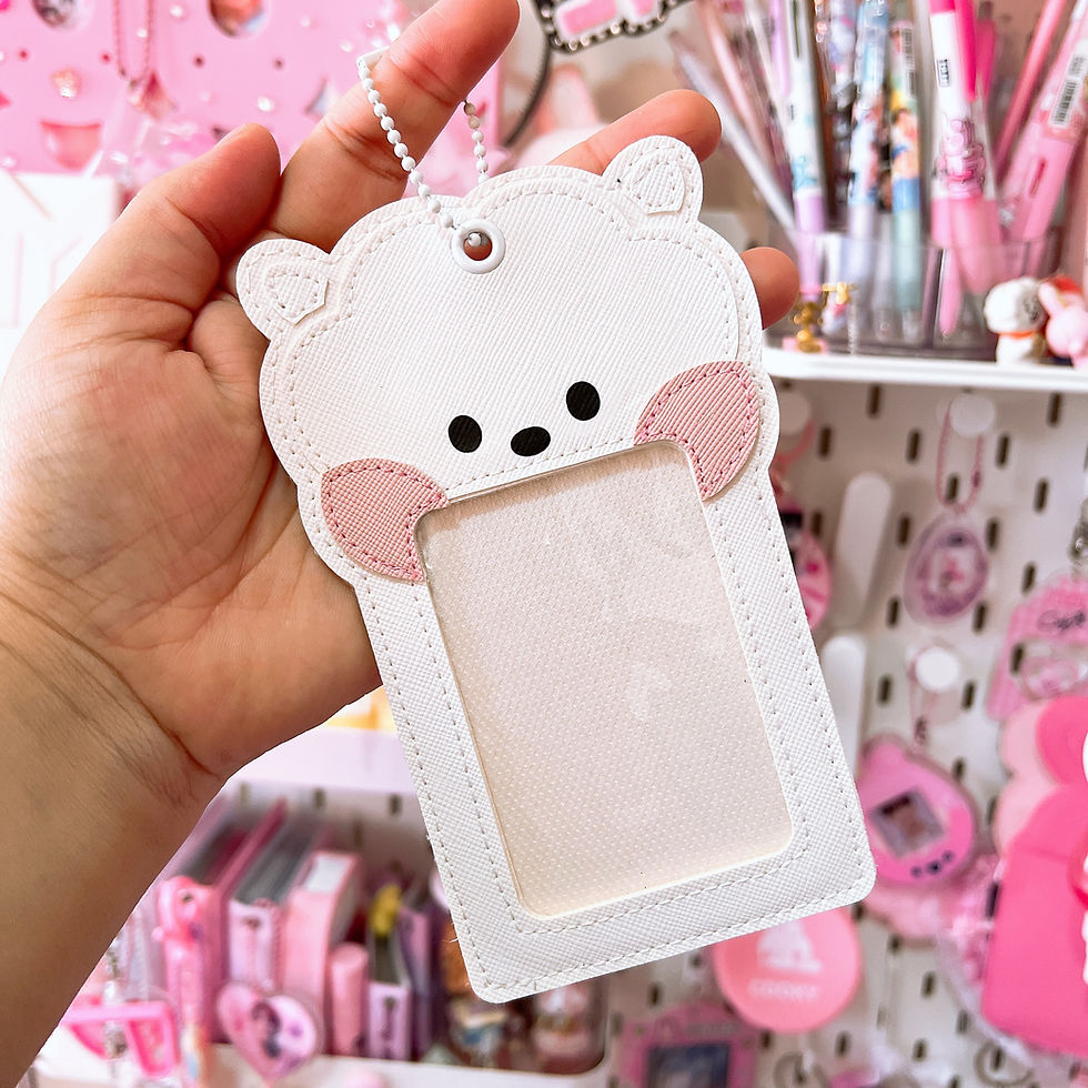 Thumbnail: Faux Leather Photocard Holder: BT21