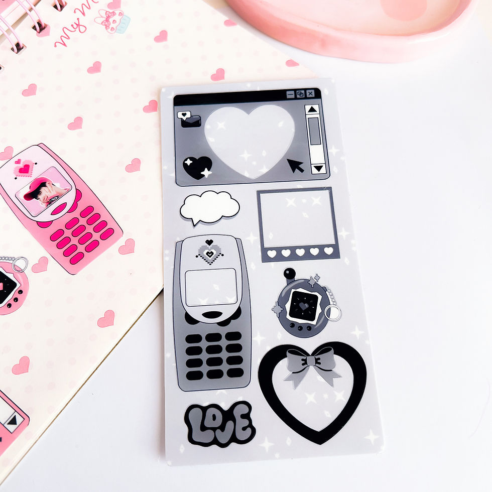 Miniatura: Deco Stickers: Y2K Frames