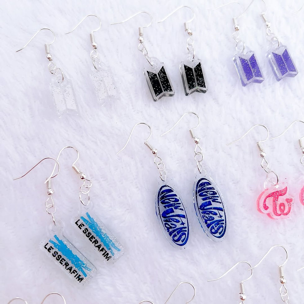 Miniatura: Aretes: K-Pop Logos