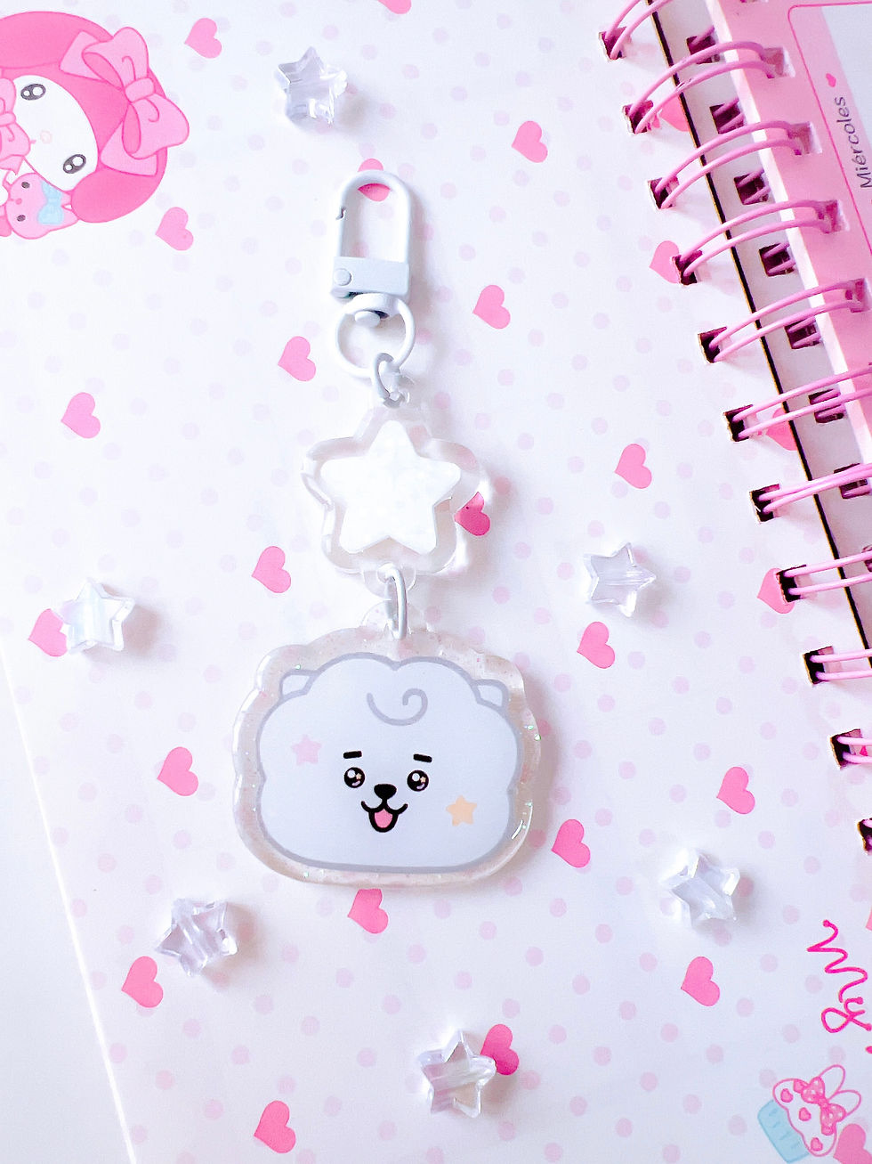 Thumbnail: Keychain: BT21 Stars