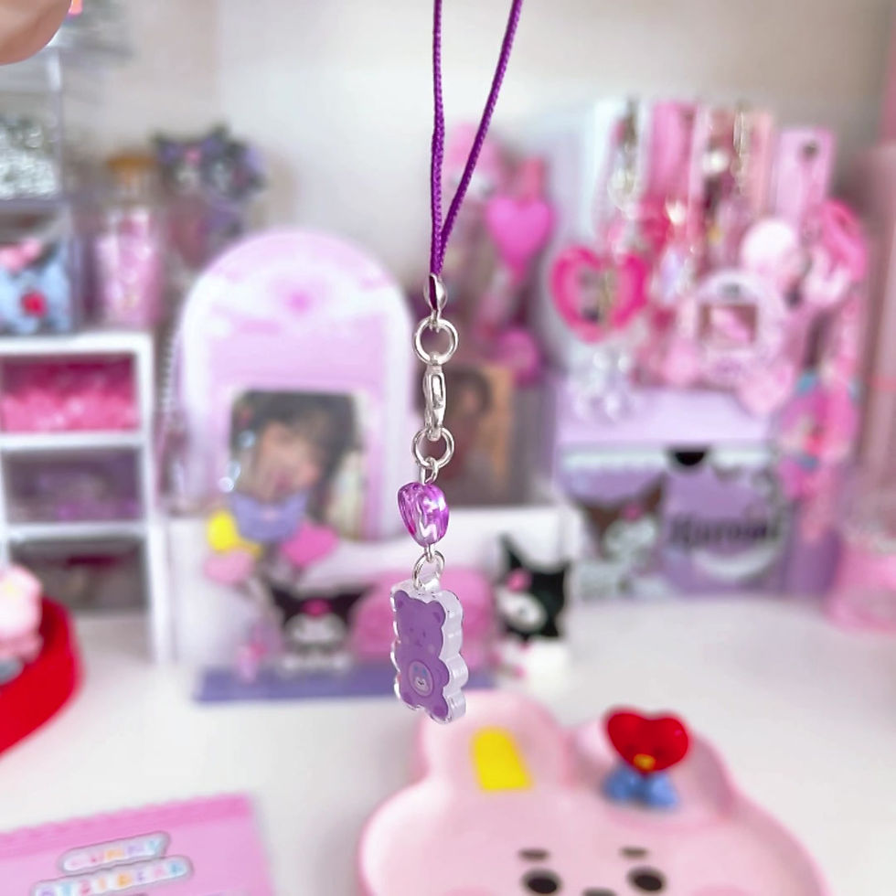 Thumbnail: Mini Charm: Gummy BT21 Bear