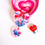 Thumbnail: Keychain: Heart BIAS + BT21 Duo