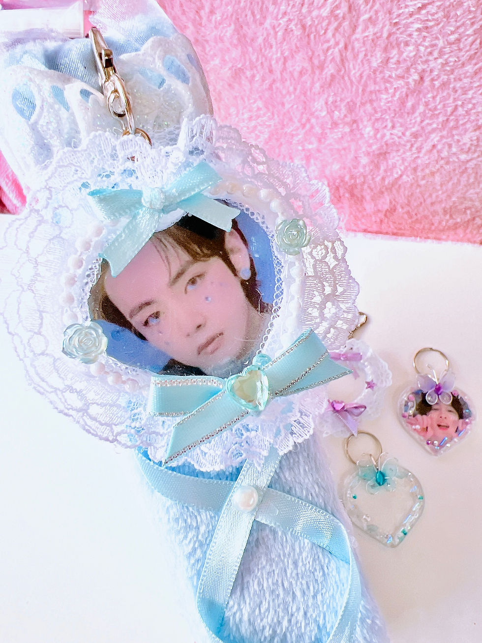 Thumbnail: Keychain: Heart Deco