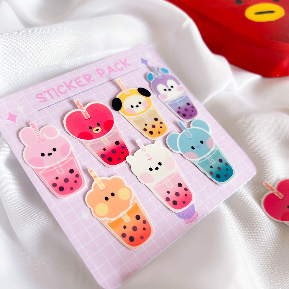 Thumbnail: Sticker Pack: BT21 Minini Bubble Tea