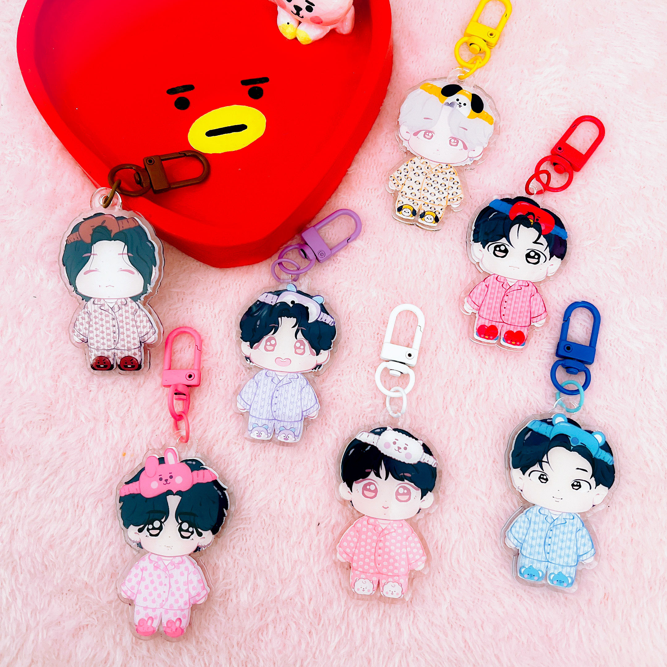 BANGTAN SLEEPOVER: KEYCHAIN