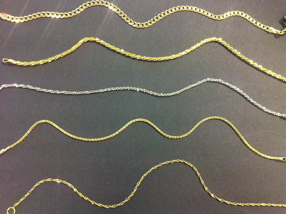 Variety Gold Chains