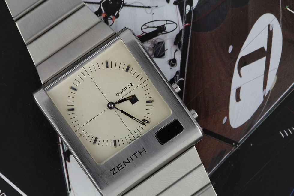 Thumbnail: Zenith Futur Time Command Cream Dial with Box