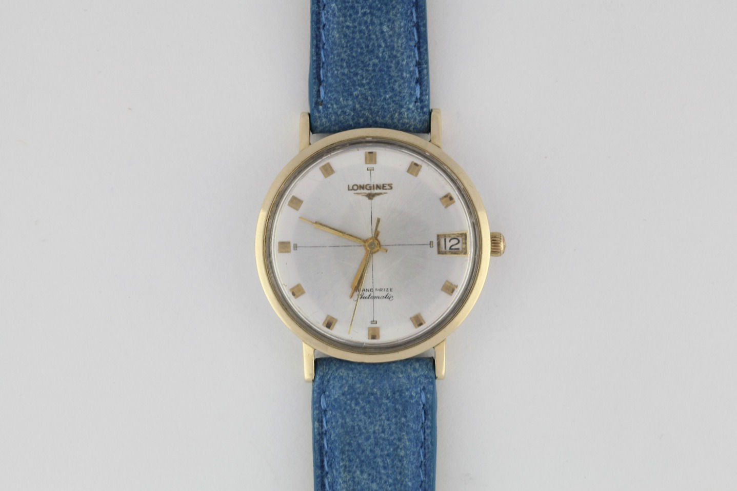 Longines Grand Prize Automatic Gold Bezel and Lugs