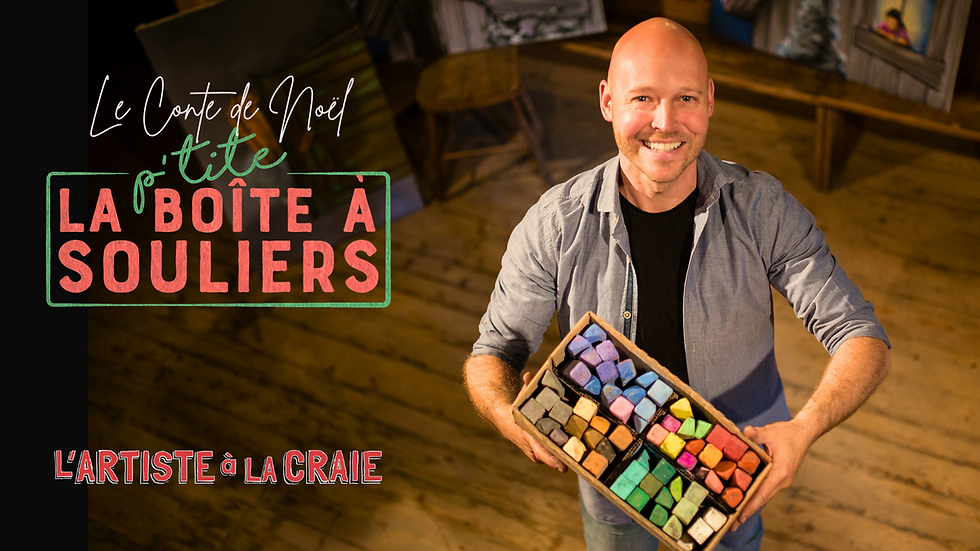 La P'tite Boîte à souliers | L'Artiste à la Craie
