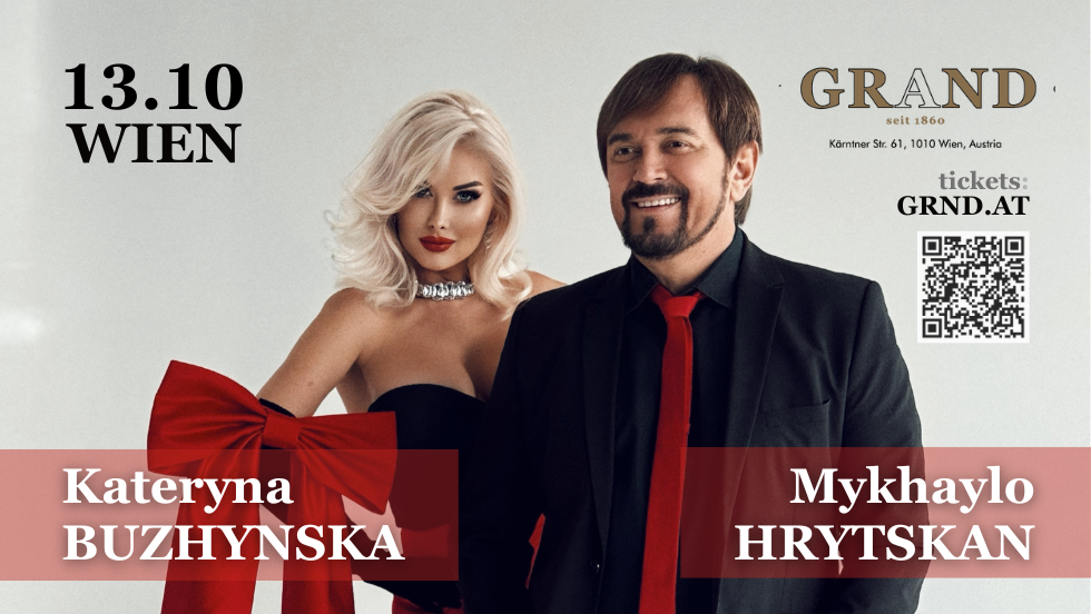 Charity Concert Kateryna Buzhynska & Mykhailo Grytskan