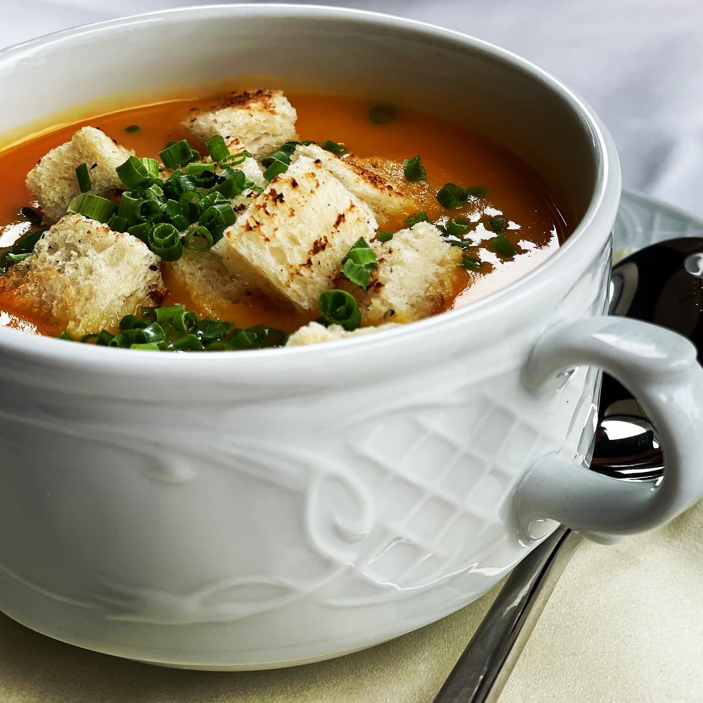 Arranged Food and Objects