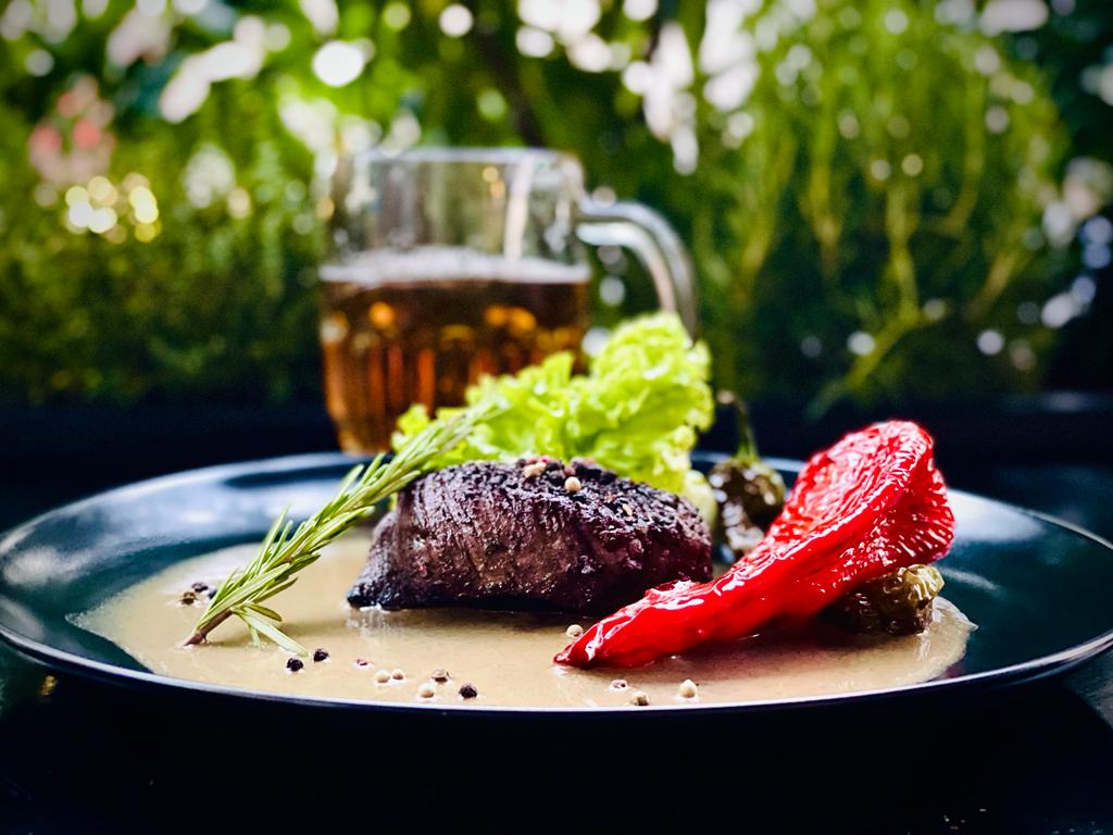 Arranged Food and Objects