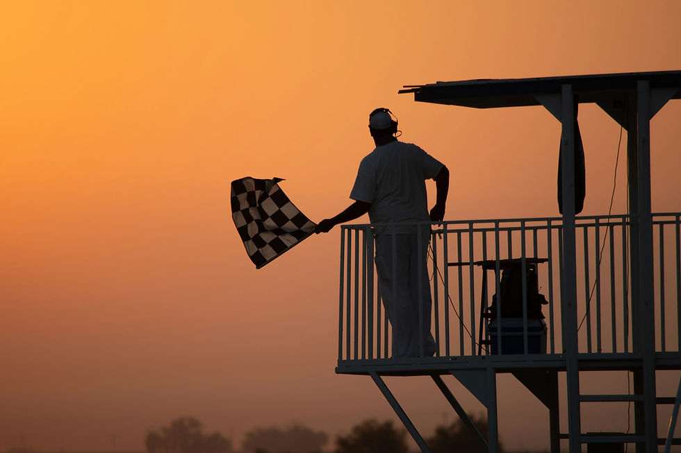 End of a race