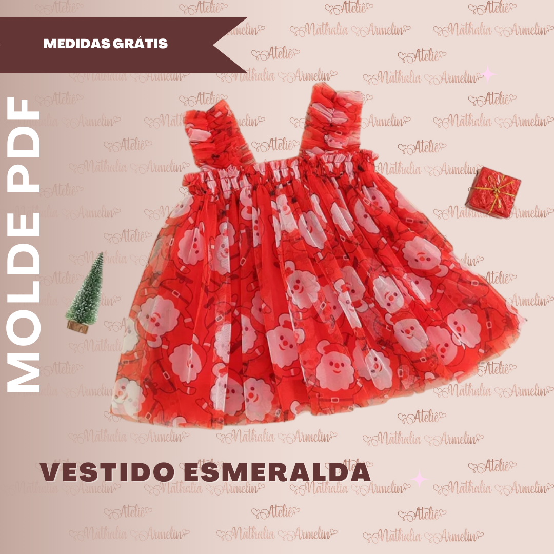 VESTIDO ESMERALDA  GRATIS