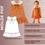 Miniatura: pdf Molde vestido maia Infantil PDF Tamanho Real – Pronto para Imprim