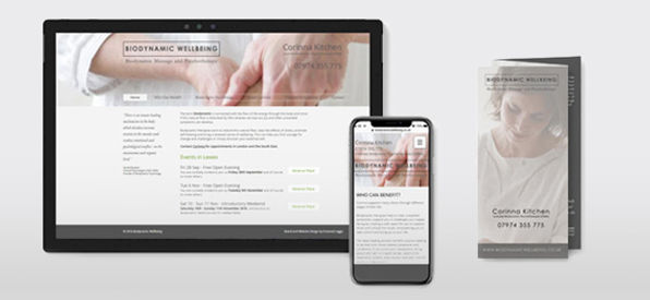 Strategic advice, website design and build by Emanuel Leggo