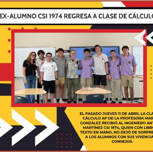 CSI recibe alumno a 50 años de su graduación