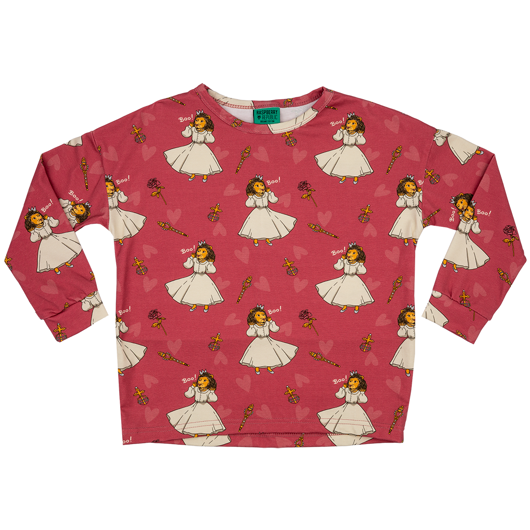 Raspberry Republic Lion Queen Long Sleeve Tee