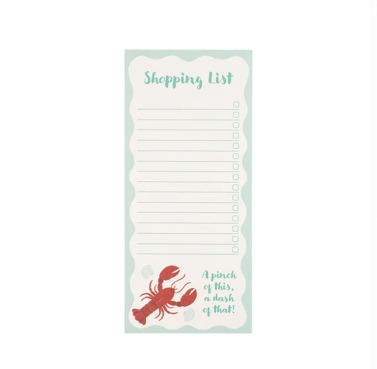 Sass & Belle Magnetic Lobster List Pad