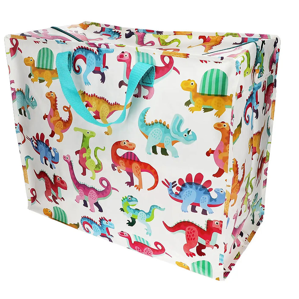 Rex London Jumbo Storage Bag - Baby Dinos