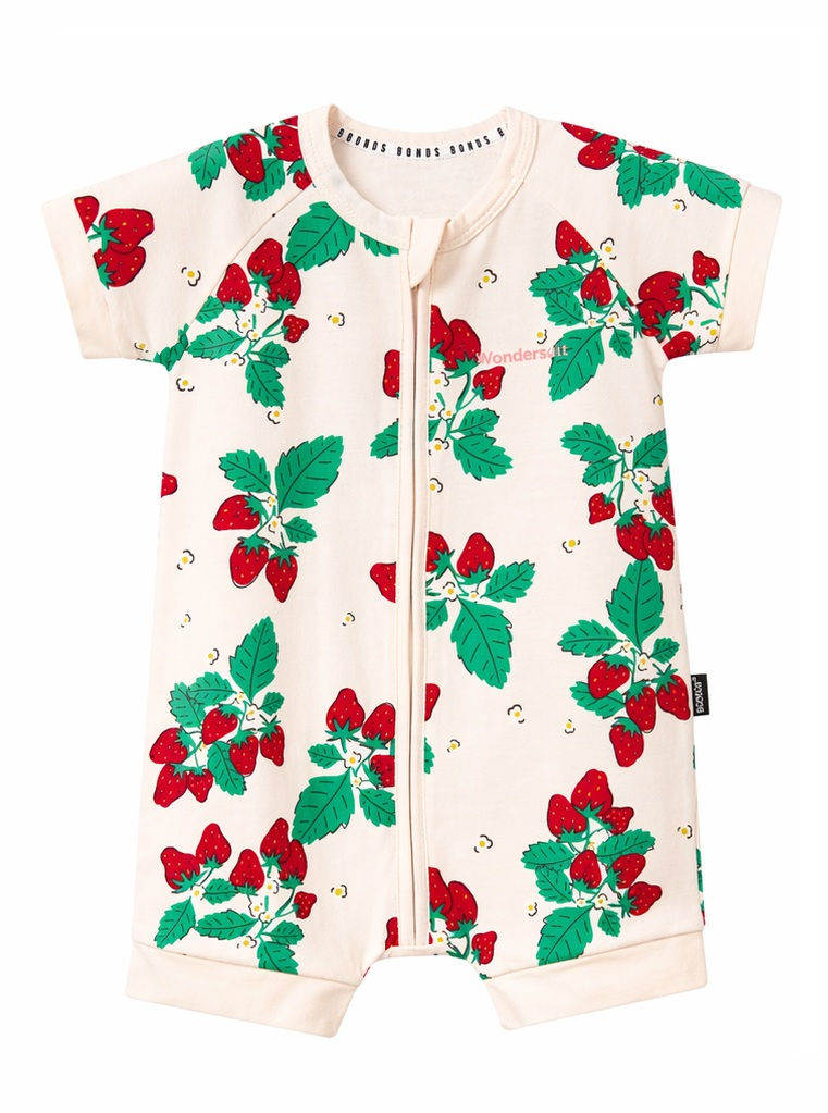 BONDS Strawberry Fields Romper Wondersuit