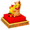 Thumbnail: Jai Guru Ji 3D Swaroop Medium - Yellow and Green