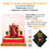 Thumbnail: Jai Guru Ji 3D Swaroop Large - Shimmer Cranberry