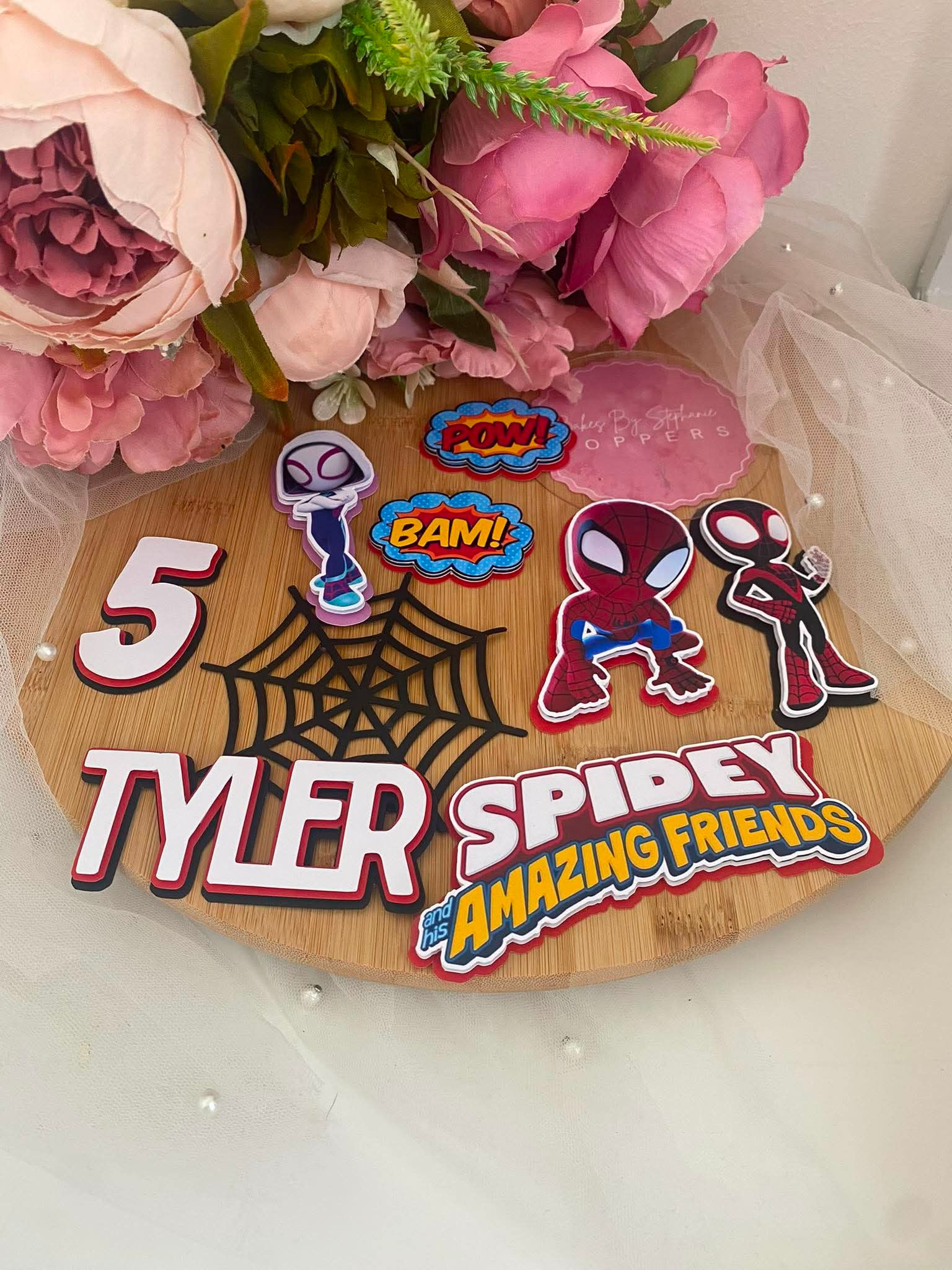 Spidey & His Amazing Friends Cake Topper