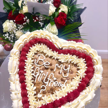 will you be my girlfriend cookie