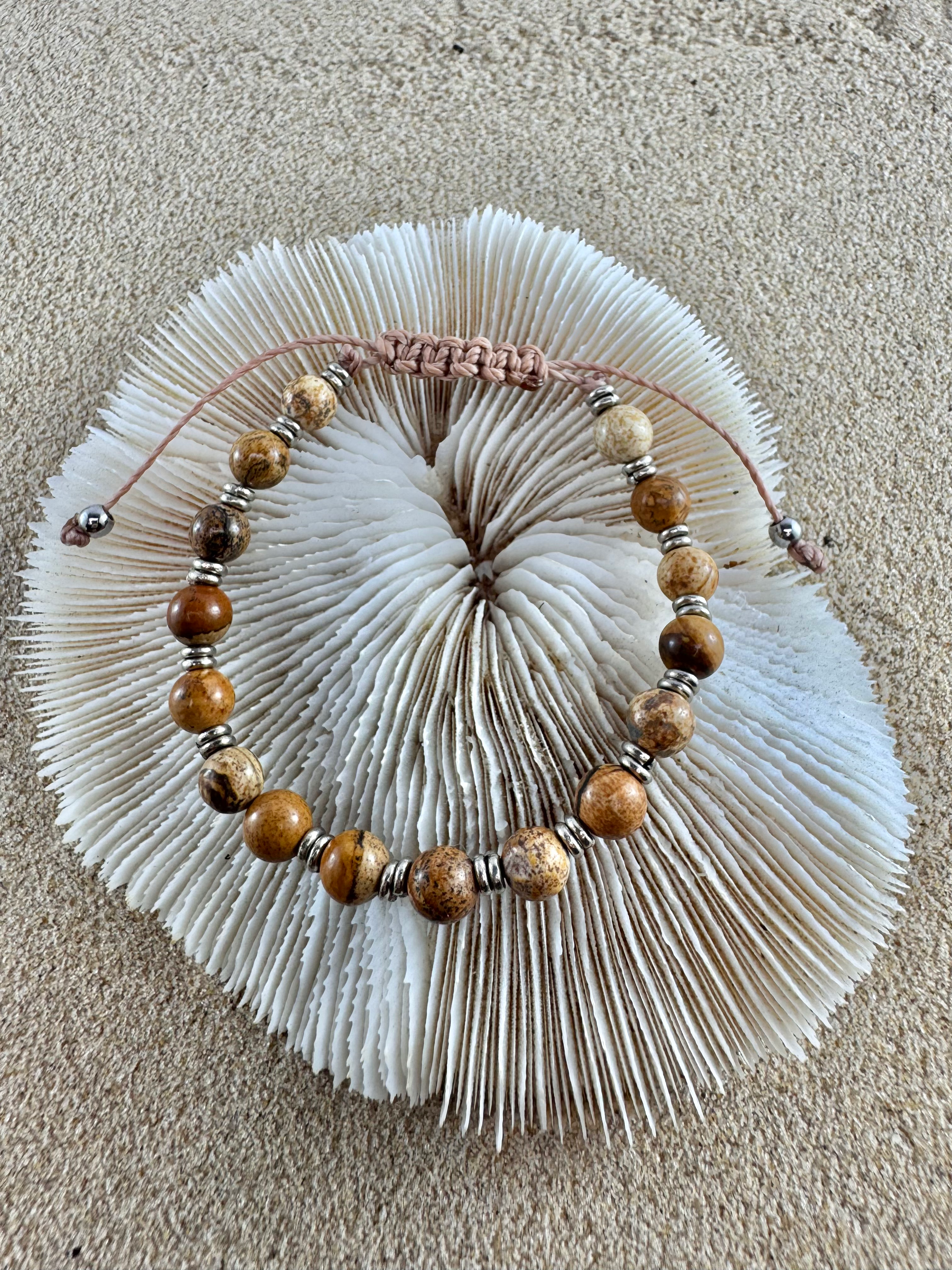 Jasper Adjustable Bracelet