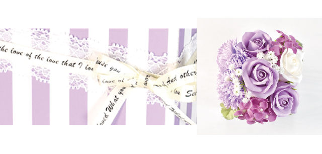 サムネイル： 大阪　堺　花屋　ソープフラワー　フレグランスフラワー　アレンジメント　誕生日　記念日　成人式　母の日