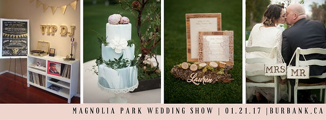 MAGNOLIA PARK WEDDING SHOW - JAN.21, 2017 - EVENTS